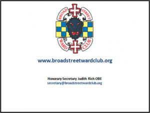 Broad Street Ward Business Card - Side B
